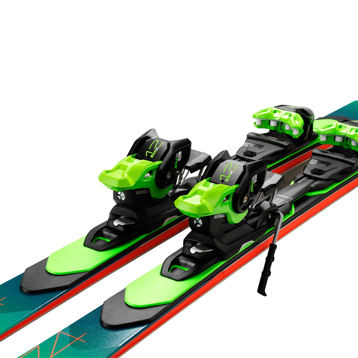Горные лыжи с креплениями ELAN SCX Fusion X + EMX 12.0 GW Fusion X Black/Green