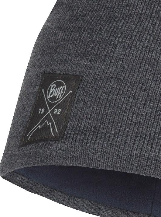 Шапка Buff Knitted & Fleece Band Hat SOLID Grey