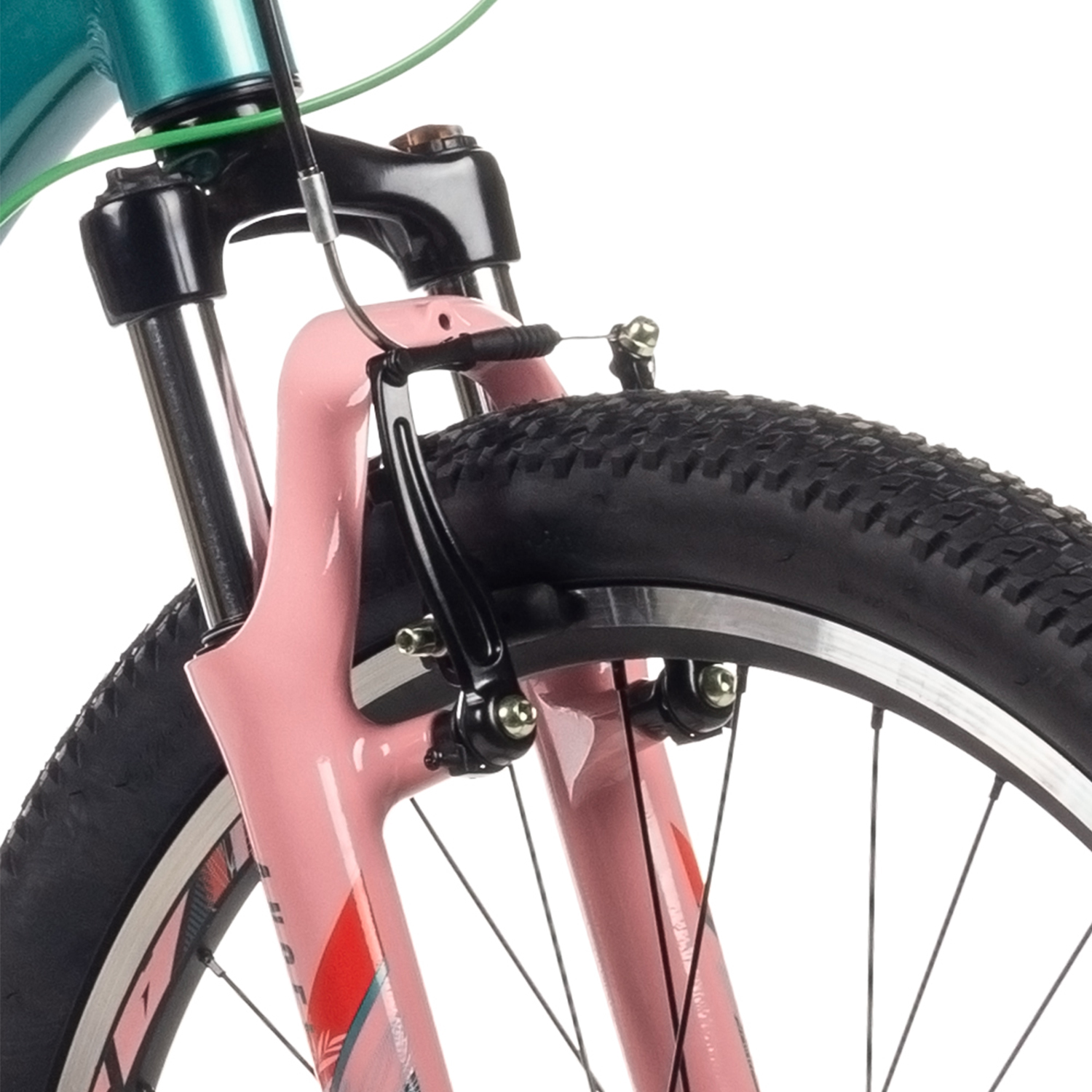 Велосипед Aspect Angel 2023 Зелено-розовый