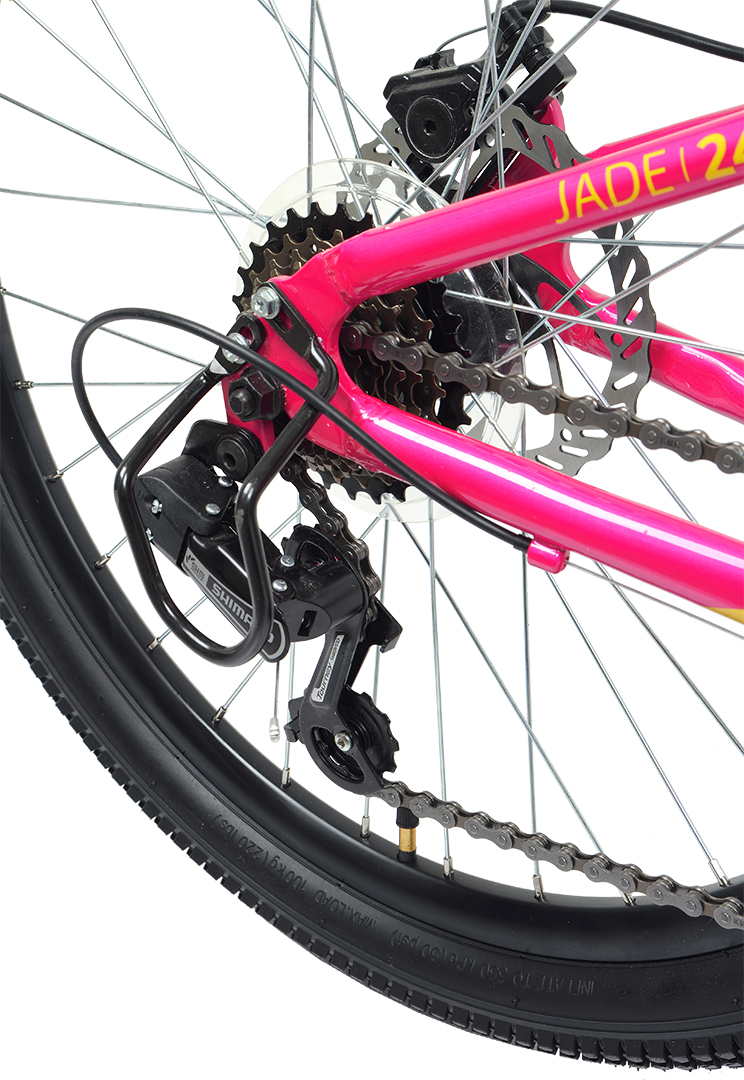 Велосипед Forward Jade 24 2.0 Disc 2021 Розовый/Золотой