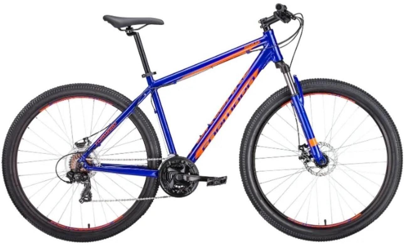 Велосипед Forward Apache 29 2.0 Disc 2019 Синий/Оранжевый