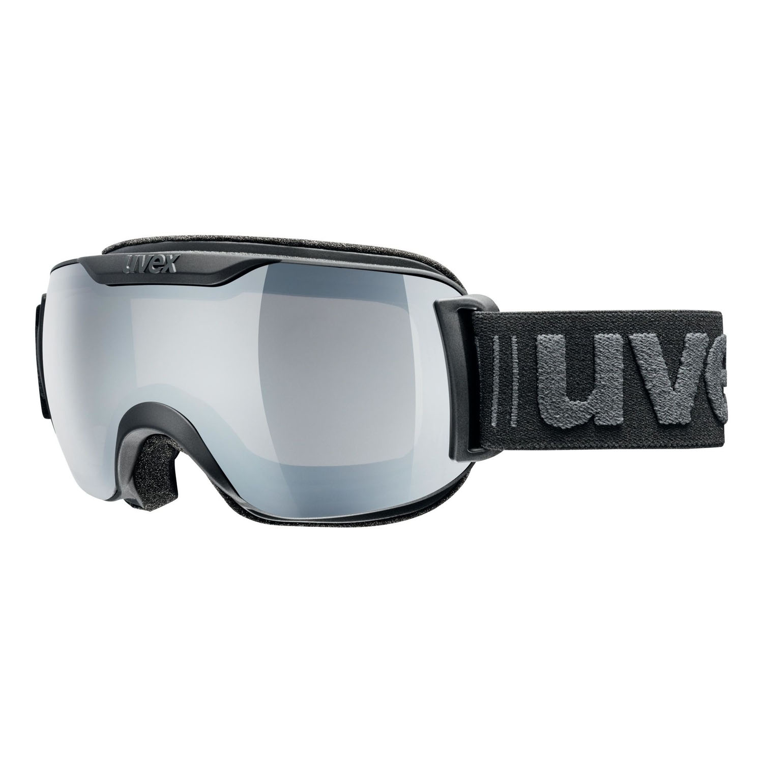 Очки горнолыжные UVEX Downhill 2000 S LM S2 Black Mat/Silver