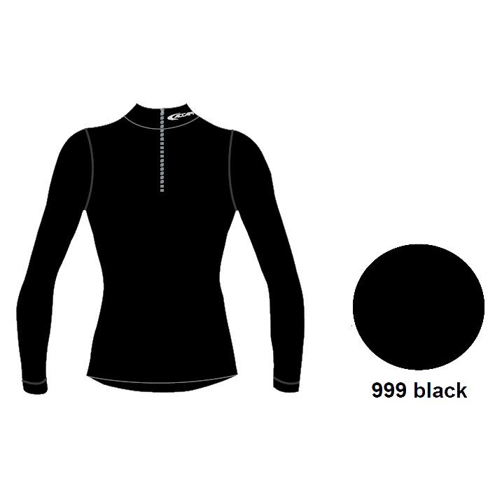 

Футболка С Длинным Рукавом Accapi Tecnosoft Longsl.t-Shirtwith40575Zipunisex Black (Черный)