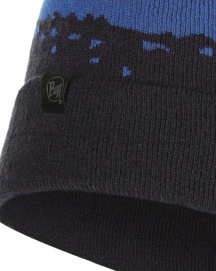 Шапка Buff KNITTED HAT TOVE NIGHT BLUE