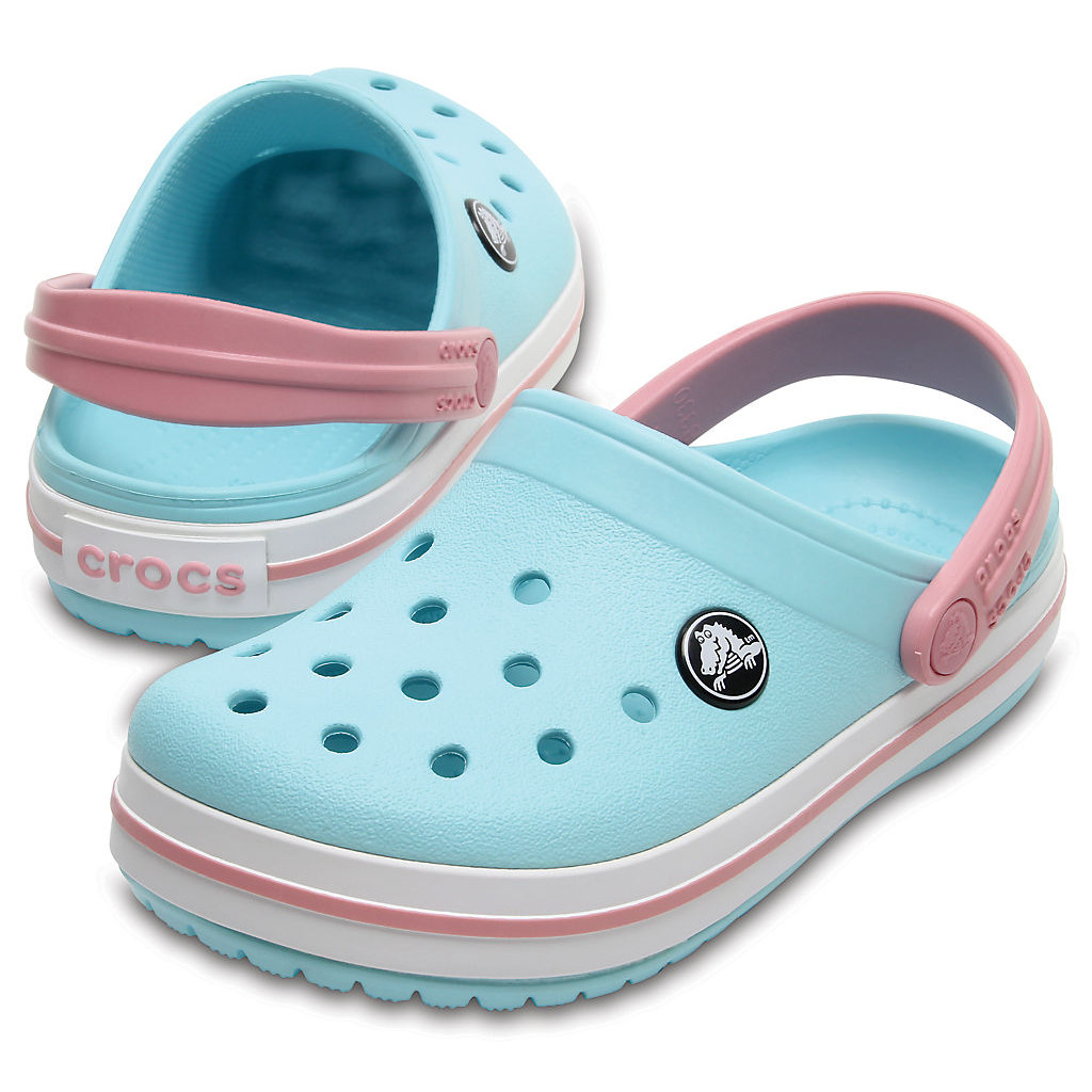 Сандалии детские Crocs Crocband Clog K Ice Blue/White