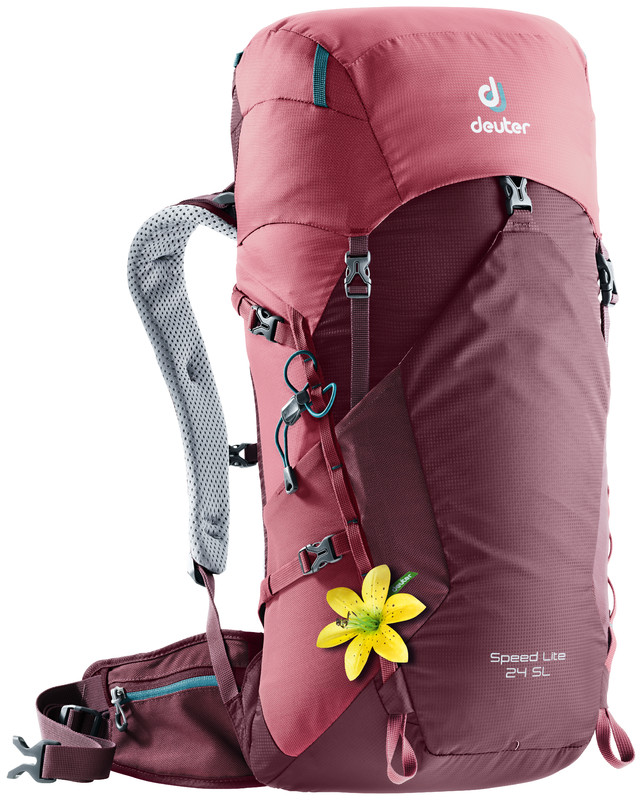 

Рюкзак Deuter 2018 Speed Lite 24 Sl Maron-Cardinal