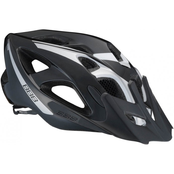 Летний Шлем Bbb Elbrus With Visor Black Silver