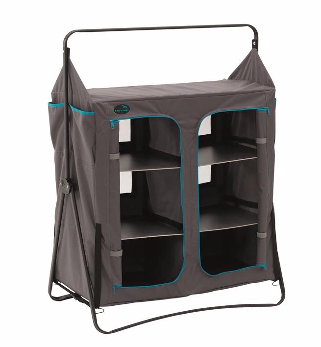 

Шкаф Easy Camp Corby 2 Секции 3 Полки 86Х41Х90/115Cm