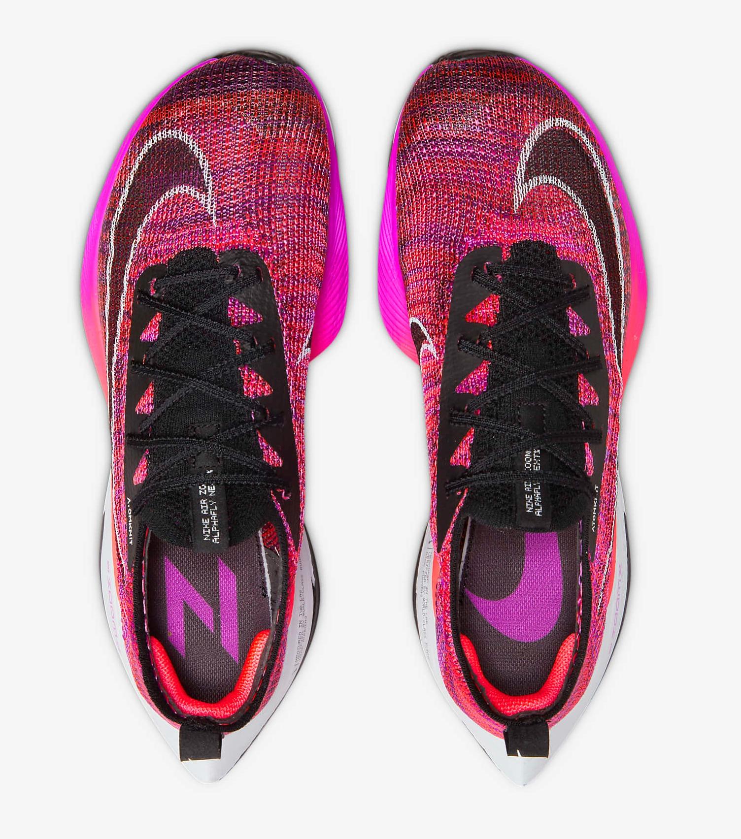Беговые кроссовки Nike Air Zoom Alphafly W Hyper Violet/Black