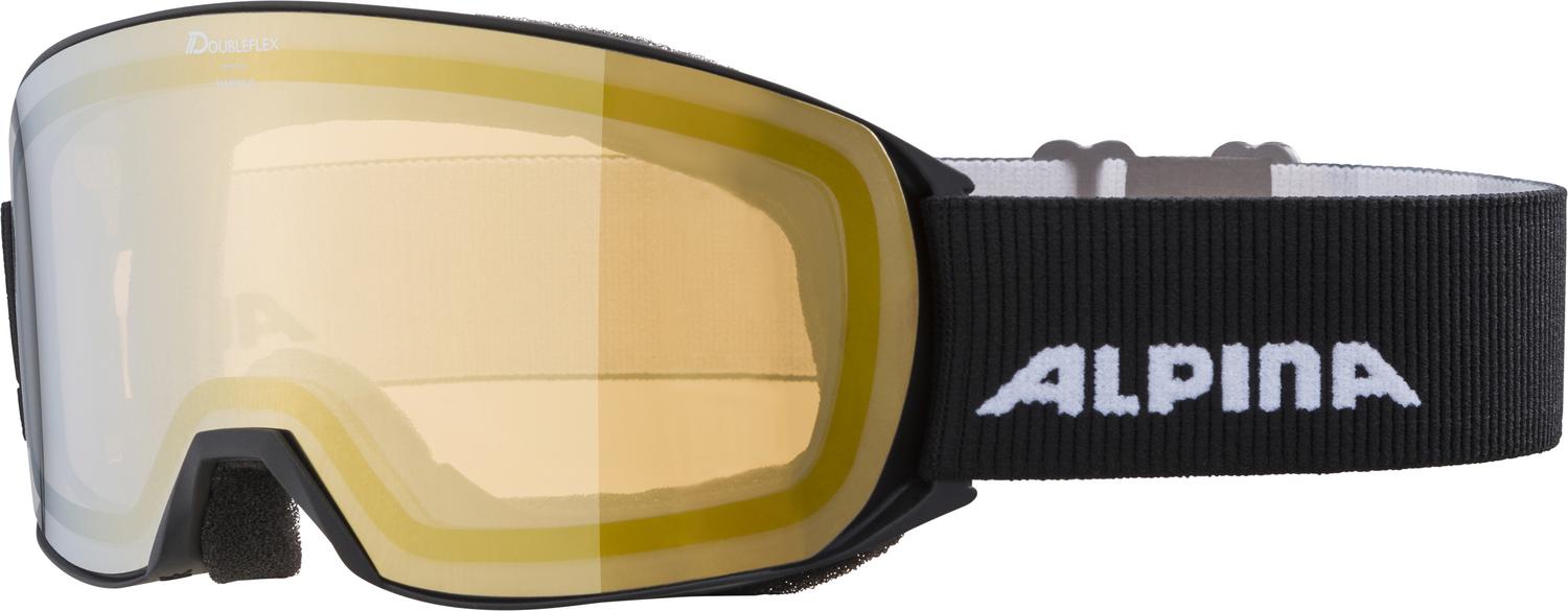 Очки горнолыжные Alpina 2020-21 NAKISKA black HM gold