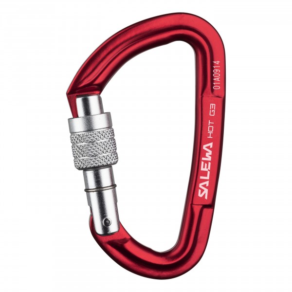 Карабин Salewa 2018 Hot G3 Screw Carabiner Red