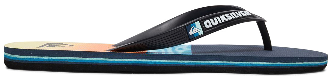 Сланцы Quiksilver Molo Hold Down M Black/Blue/Blue