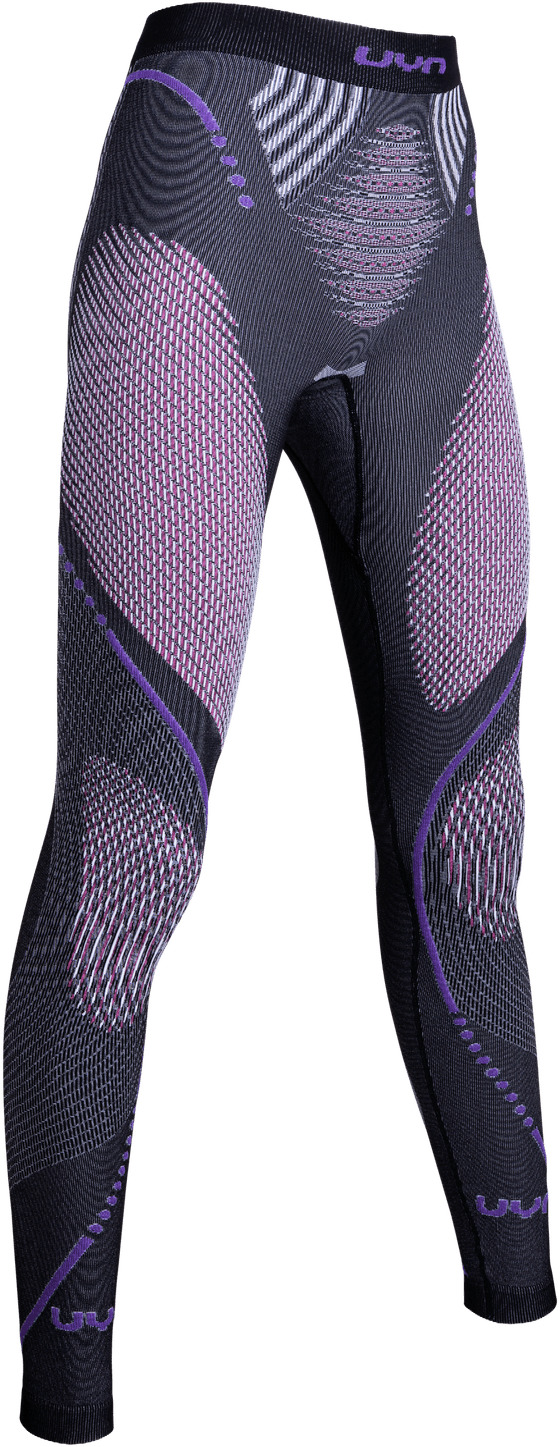 Кальсоны UYN Evolutyon Underwear Pants Long Melange Anthracite Melange/Raspberry/Purple