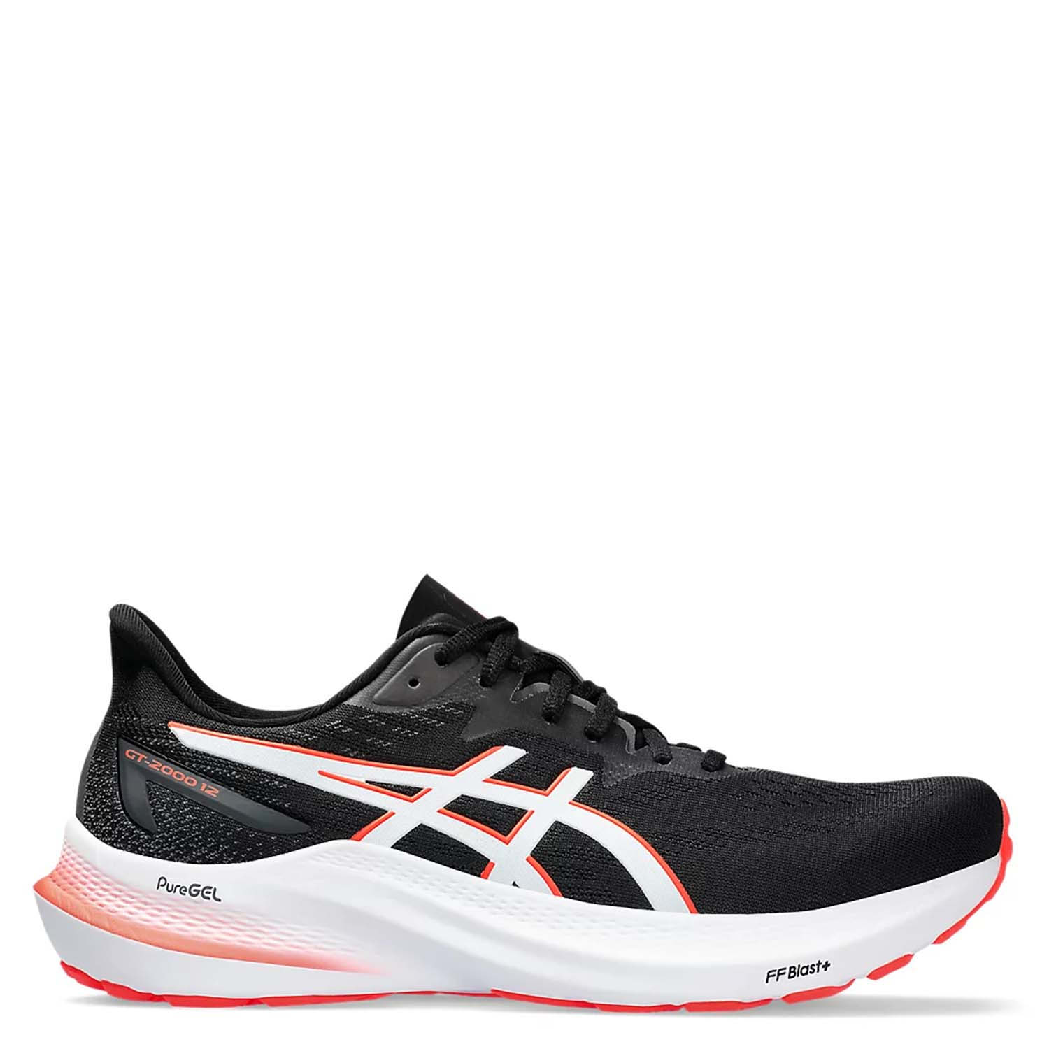 Asics GT 2000 12 Black Sunrise Red