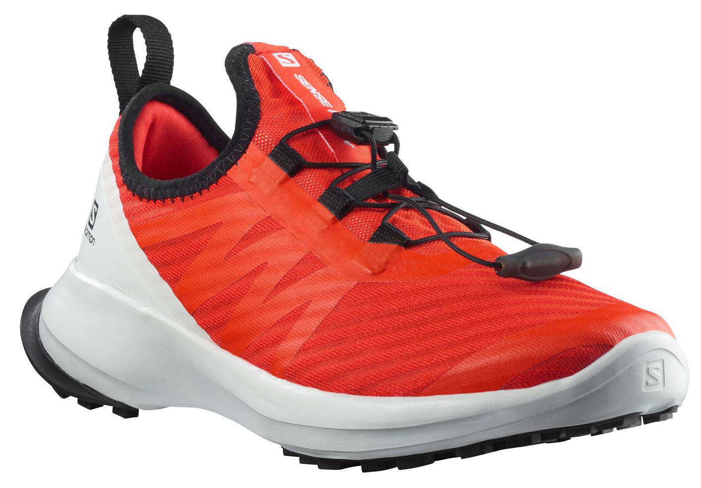 Кроссовки детские SALOMON Sense Flow J Cherry To/White/Black