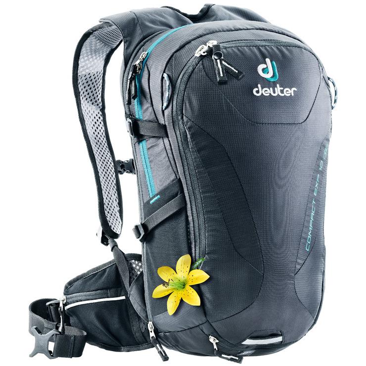 

Рюкзак Deuter 2018 Compact Exp 10 Sl Black