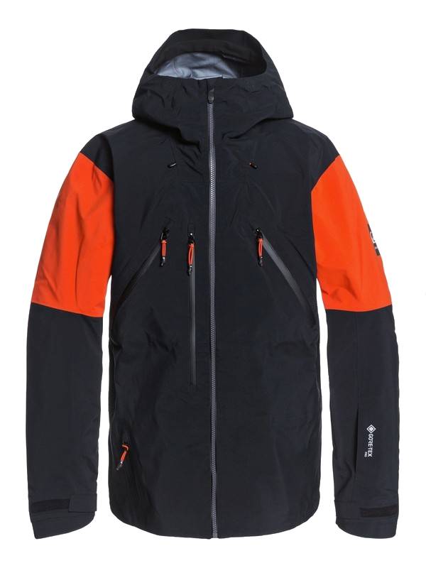 Куртка сноубордическая Quiksilver Highline Pro 3L Gore-Tex® Shell Snow Jacket True Black