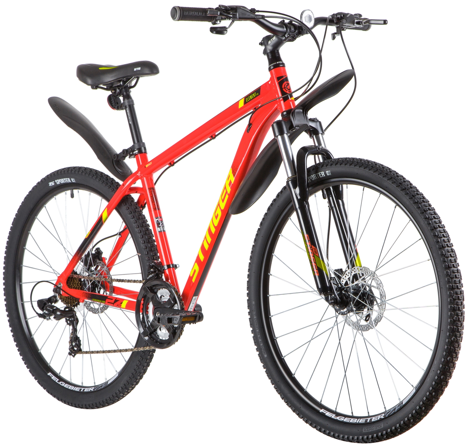 Велосипед Stinger Element Pro 29 2020 Красный