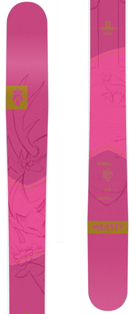 Горные лыжи MAJESTY Velvet Pink/Magenta