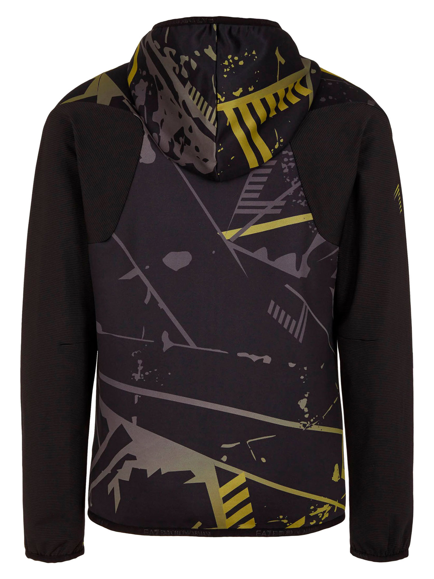 Толстовка мужская EA7 Emporio Armani Vigor 7 Hoodie FZ Fancy Black