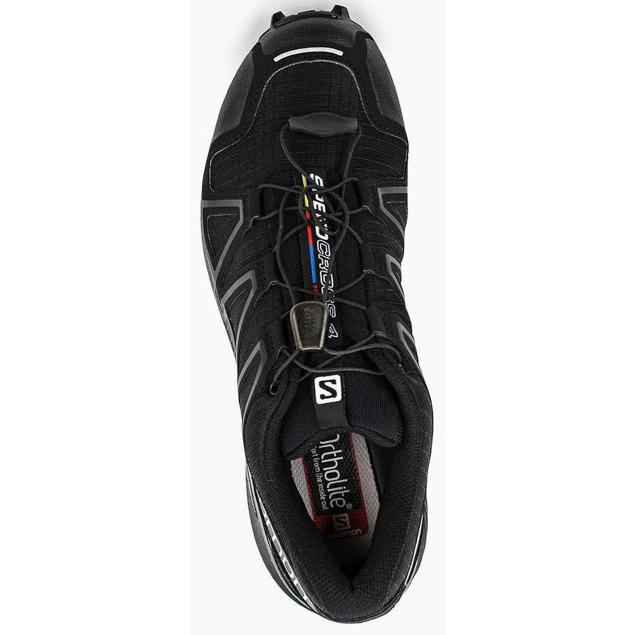 Беговые кроссовки для XC Salomon 2019 Speedcross 4 W Black/Black/Black Metallic