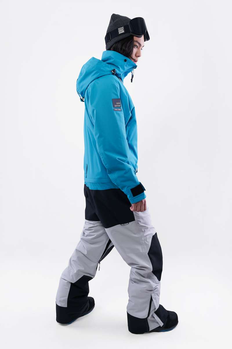 Комбинезон сноубордический COOL ZONE 2020-21 Track лазурный/холодный серый