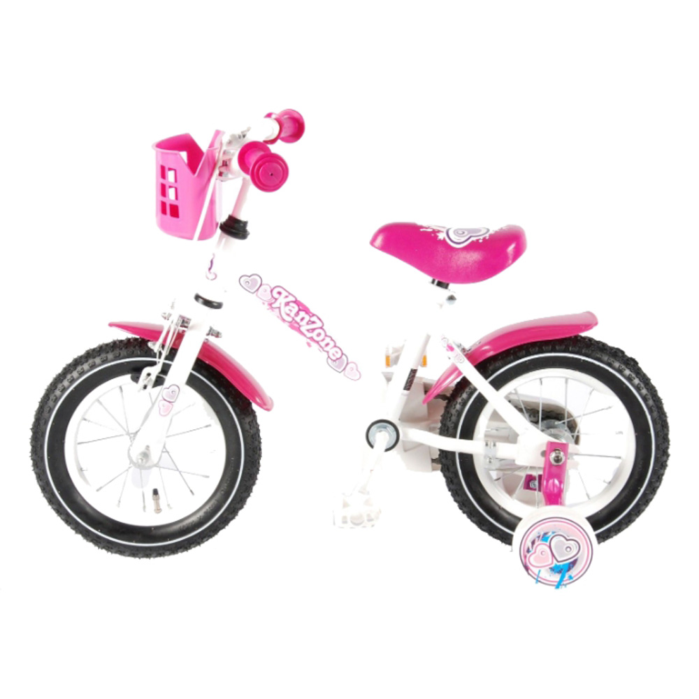 Велосипед Volare Kanzone Giggles 12 21223 2014 Белый/розовый
