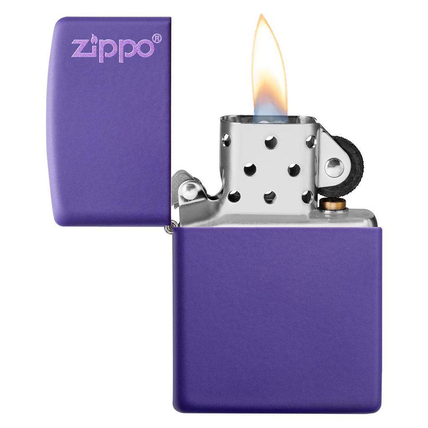 Зажигалка Zippo Classic Фиолетовый Матовывй
