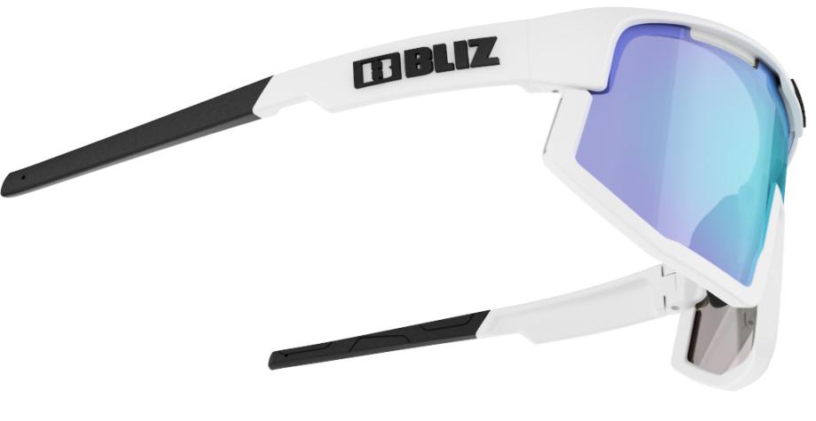 Очки солнцезащитные BLIZ Vision Matt White/Smoke Blue/Multi Purple S3