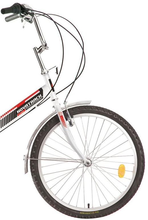 Велосипед Novatrack TG 24 2019 серый