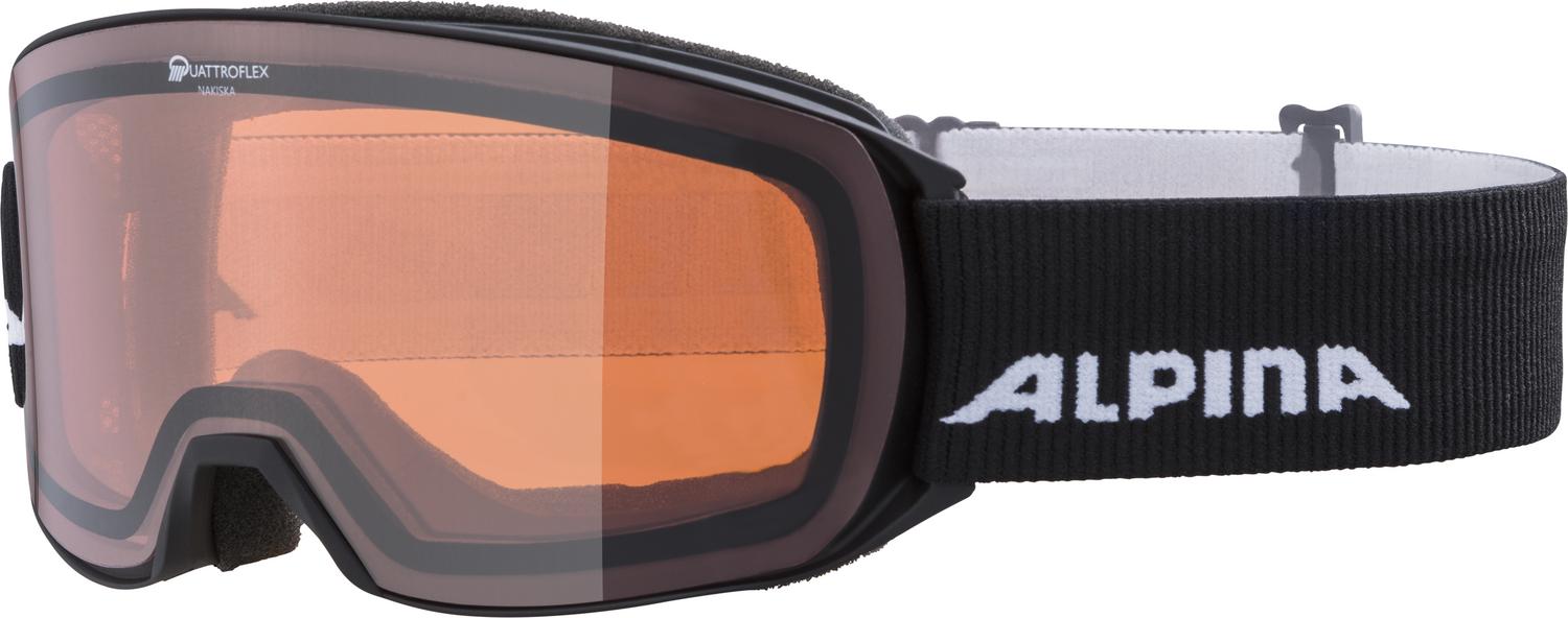 Очки горнолыжные Alpina 2020-21 NAKISKA black QH
