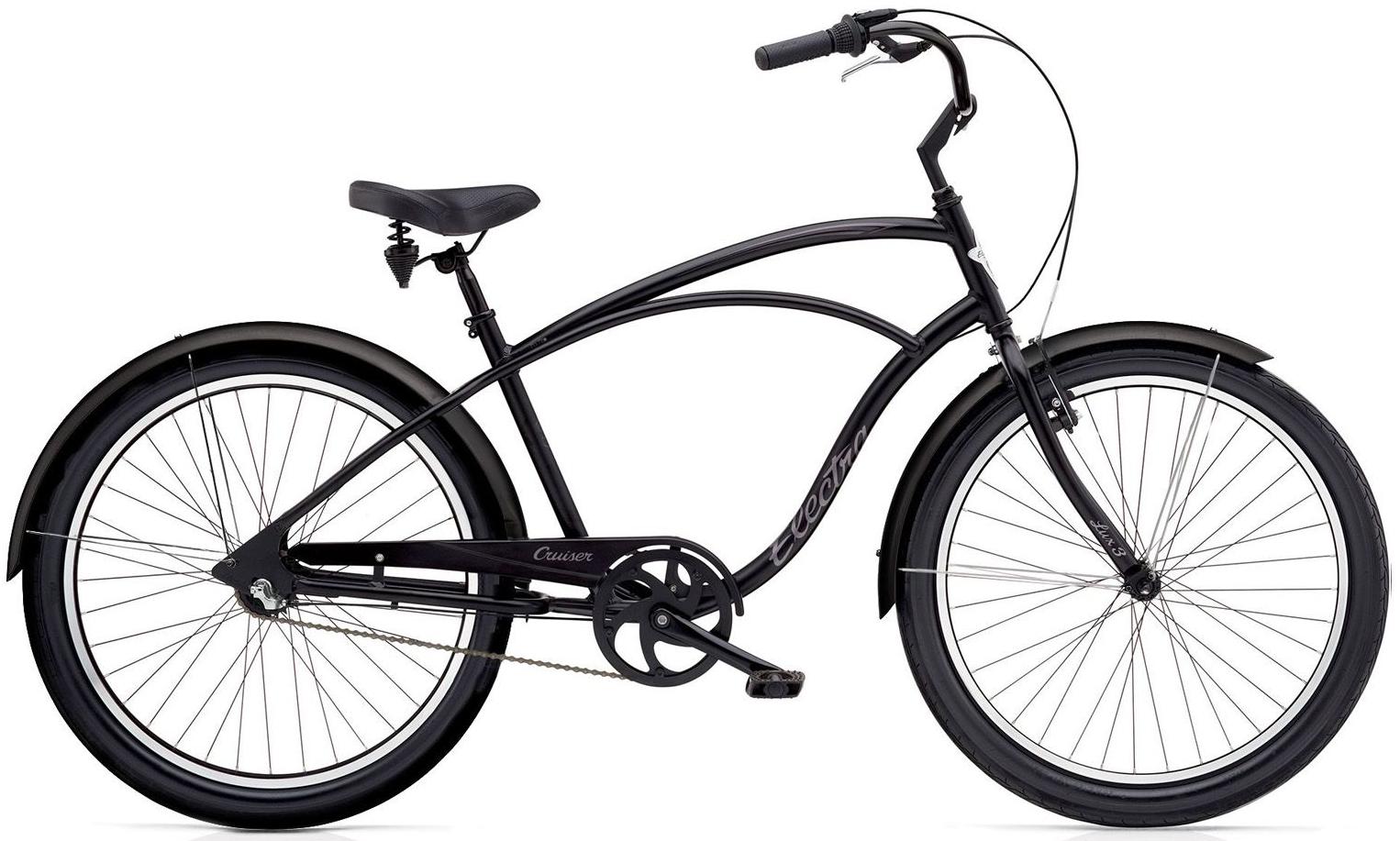 Купить Велосипед Electra Cruiser Lux 3I 2022 Black: цена 72000 руб, отзывы  на КАНТе