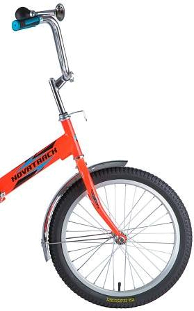 Велосипед Novatrack FS20 20 2019 оранжевый
