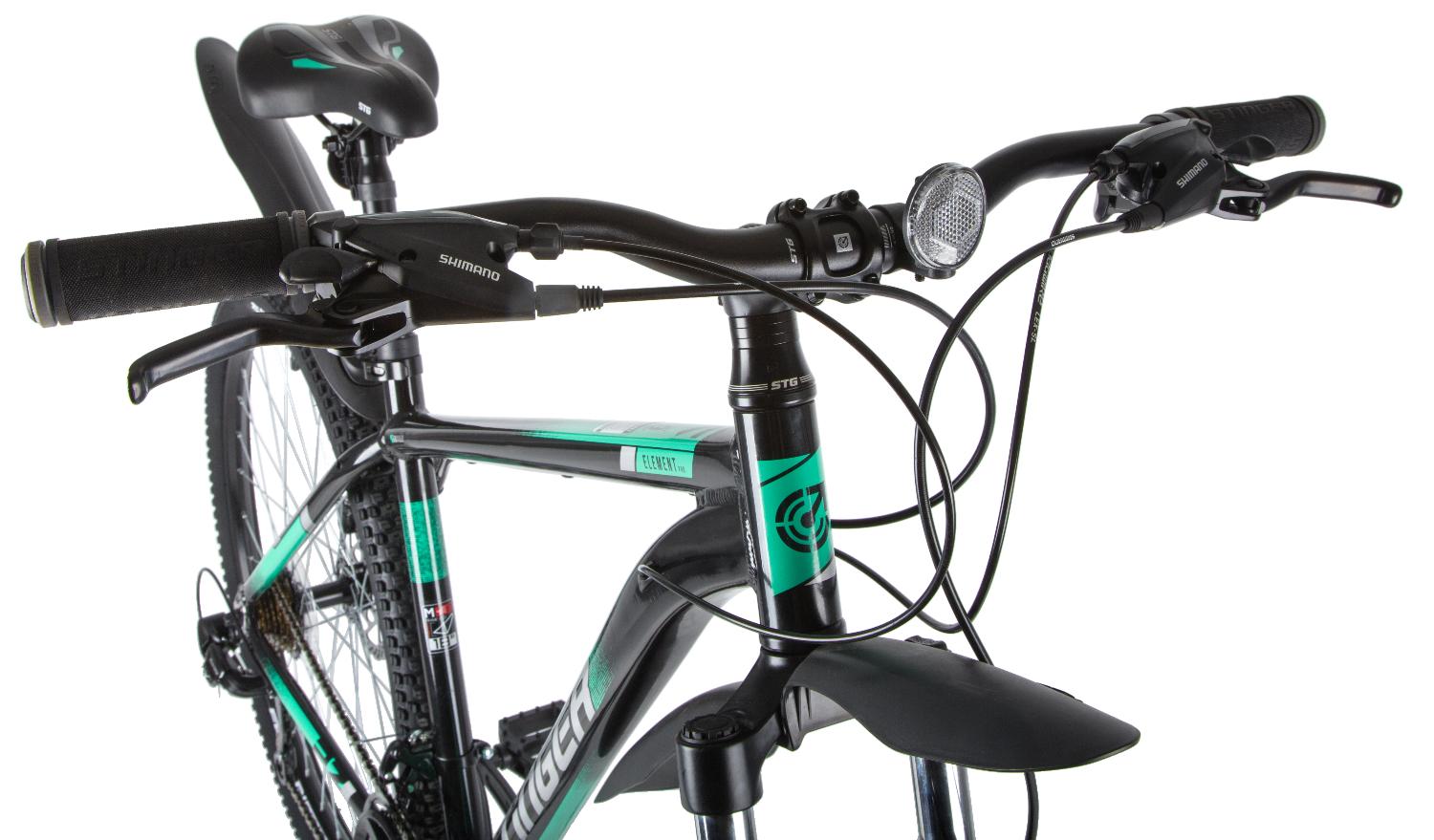 Велосипед Stinger Element Pro 27 2020 зеленый