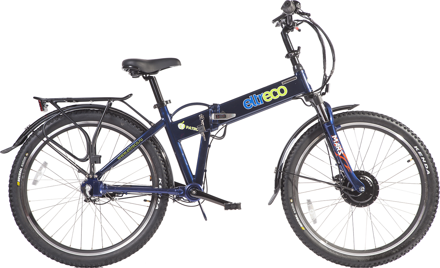 

Велогибрид Eltreco Patrol Кардан 28 Blue