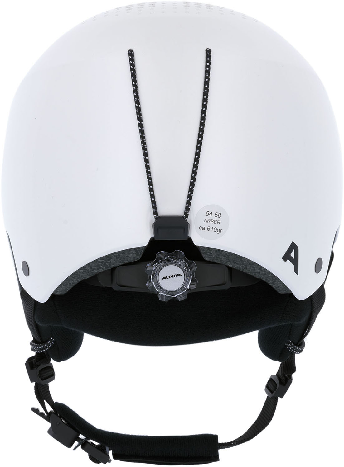 Шлем ALPINA Arber White-Metallic Gloss