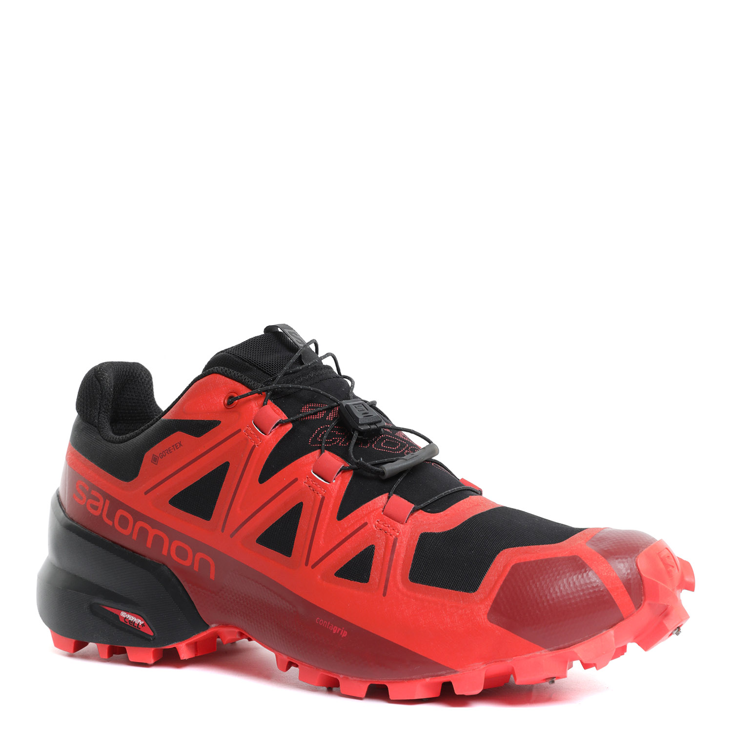 Беговые кроссовки SALOMON Spikecross 5 Gtx Black/Racing Red/Red Dahlia