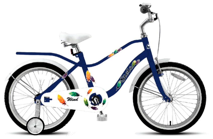 Велосипед Stels Wind 16 Z010 2019 Темно-синий