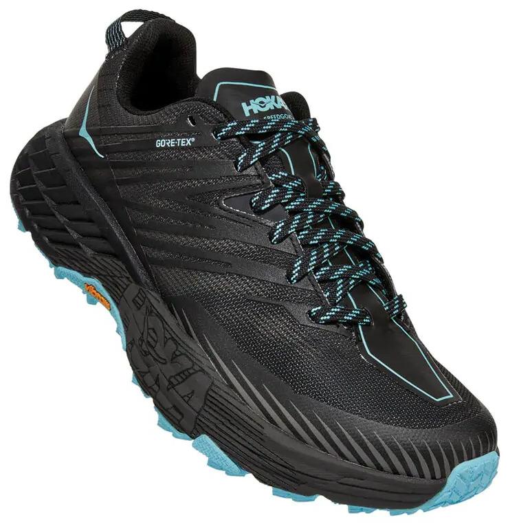 Кроссовки Hoka W Speedgoat 4 Gtx Anthracite/Dark Gull Grey