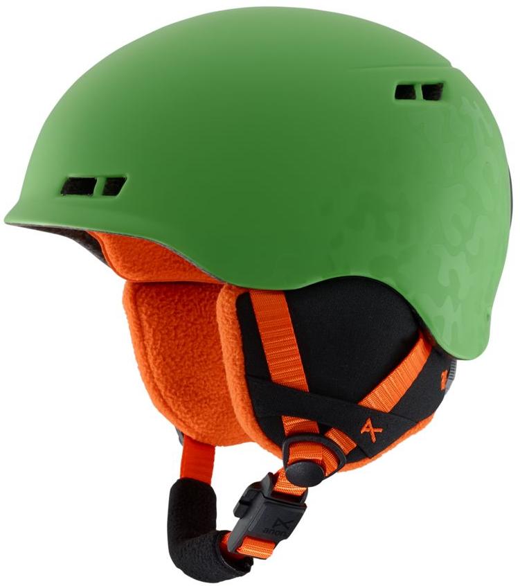 Шлем детский ANON Burner Green Skull