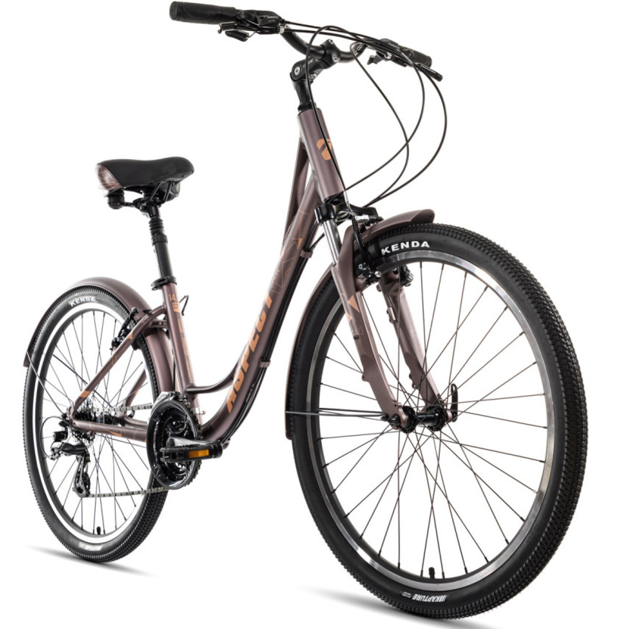 Велосипед Aspect Citylife 26 2021 бронзовый