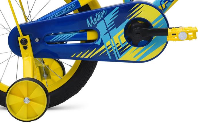 Велосипед Forward Meteor 16 2019 Желтый/Синий