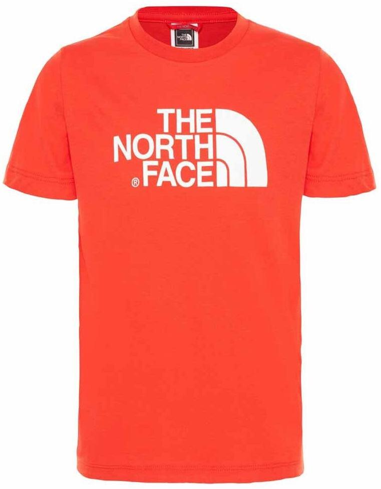 Футболка детская The North Face Youth S/S Easy Fiery Red/TNF White