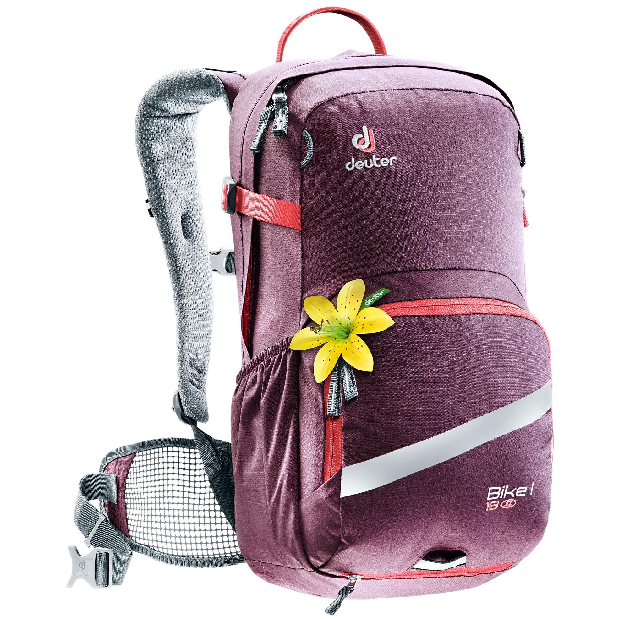 Рюкзак Deuter 2018 Bike I 18 Sl Aubergine-Coral