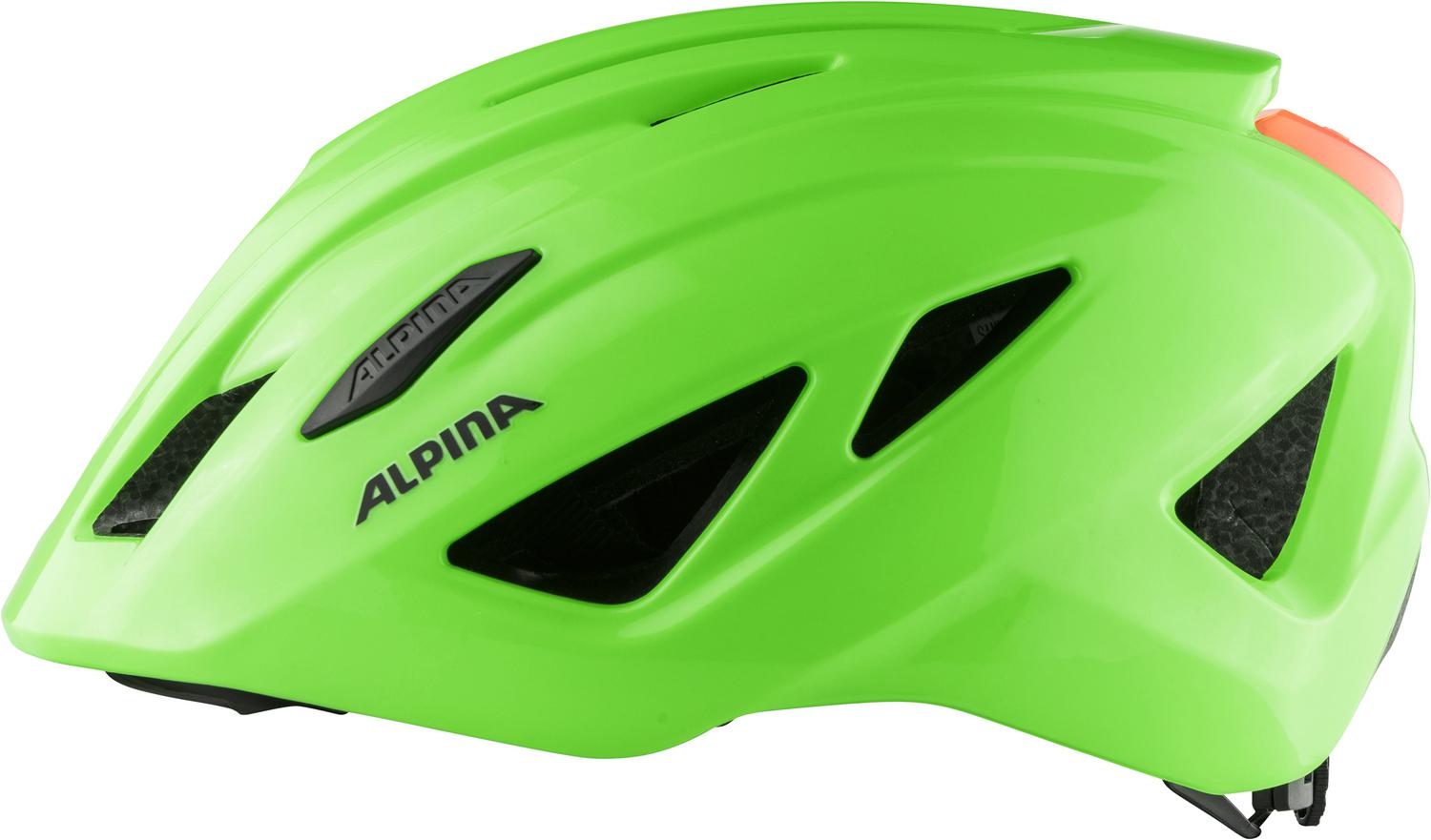 Велошлем ALPINA Pico Flash Neon-Green Gloss