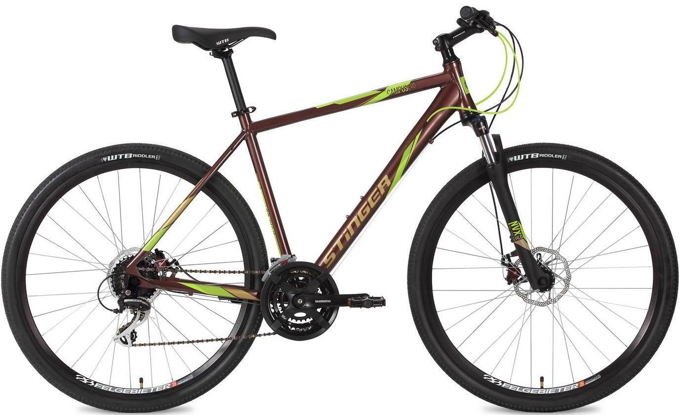 Велосипед Stinger Campus Evo 28 2019 коричневый