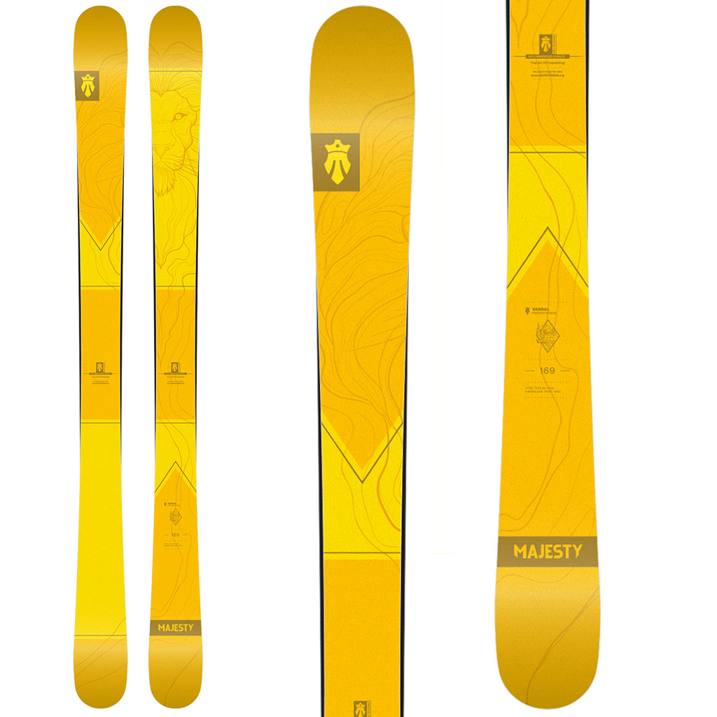 Горные лыжи MAJESTY Vandal 3.0 Bright Yellow