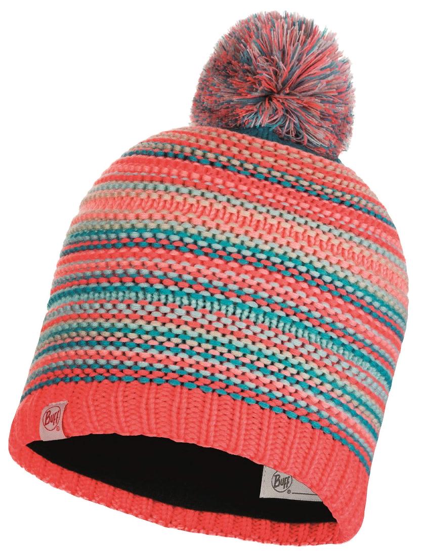 

Шапка Buff Jr Knitted & Polar Hat Amity Coral Pink Jr