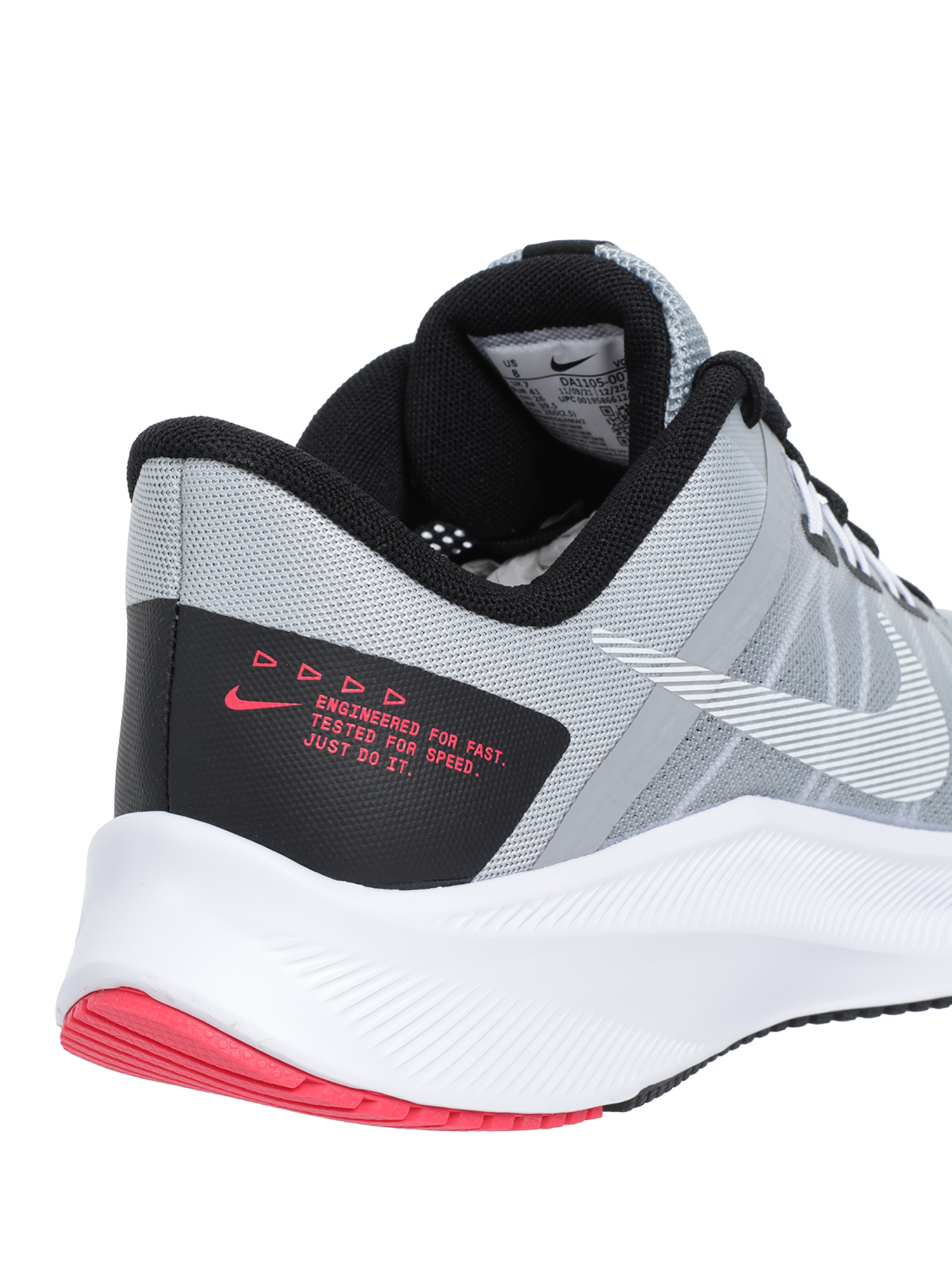 Nike Quest 4 LT Smoke Grey/White-Black 