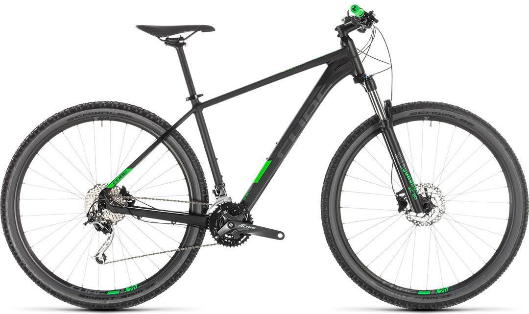 Велосипед Cube Analog 27.5 2019 Black/Green